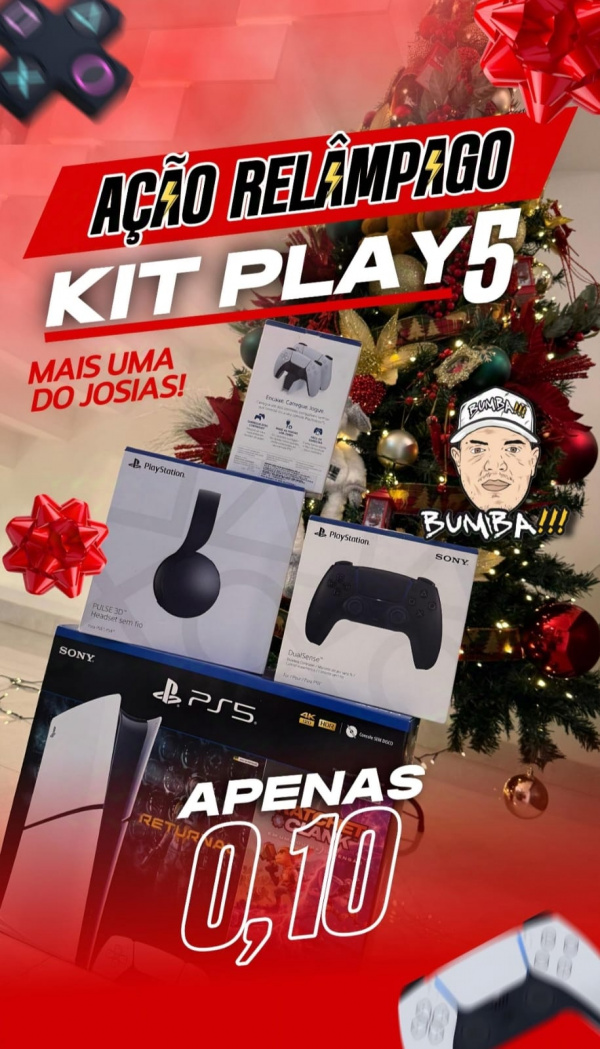 AÇÃO KIT PLAY 5 - RELÂMPAGO